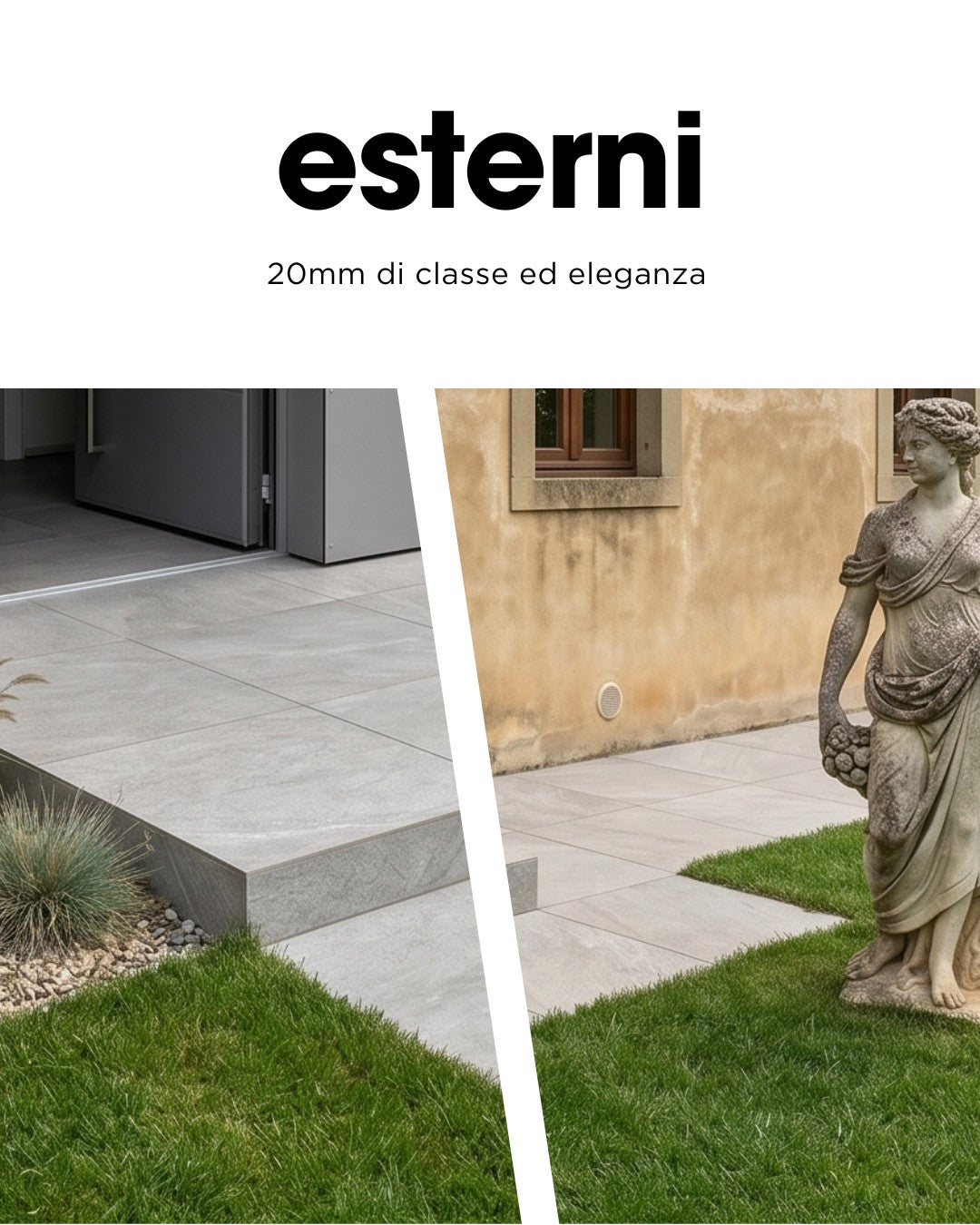 Gres Porcellanato 20mm per Esterni: La Scelta Definitiva per Terrazzi e Giardini