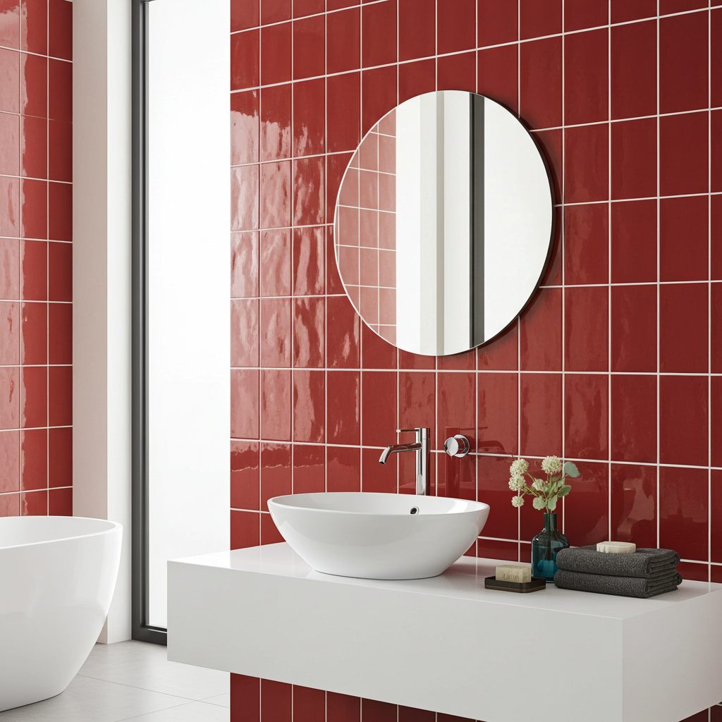 RIVESTIMENTO Tinta unita Cherry - Le Ceramiche di Sassuolo